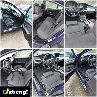 BMW 525 D* E60 * LCI* 2009* FACELIFT * VOLAN SPORT "M" CLIMĂ * NAVIGAȚIE * PDC*