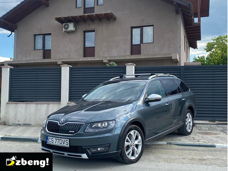 Vând Skoda Octavia Scout 2.0 TDi automat Euro 6 2017