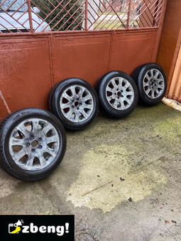 Vand mai multe tipuri de jante de aluminiu si tabla + cauciucuri