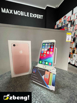 IPhone 7 Negru/Roz de 32/128GB 100% Baterie cu Garanție de Magazin și Cadou