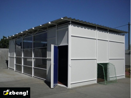 Construim case, garaje auto si containere tip birou din panou sandwich