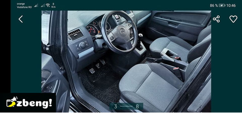 Opel Zafira diesel, 7 locuri, motor fiabil 1.9 TDI, an 2006, Euro 4, ITP, asigurare, Ofer fiscal